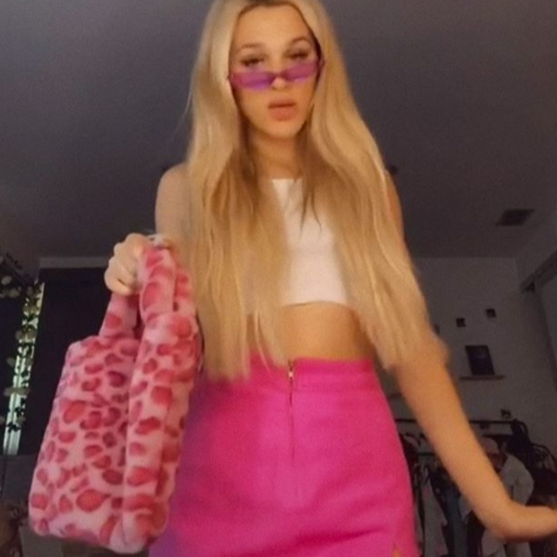 pink cheetah cowgirl clutch