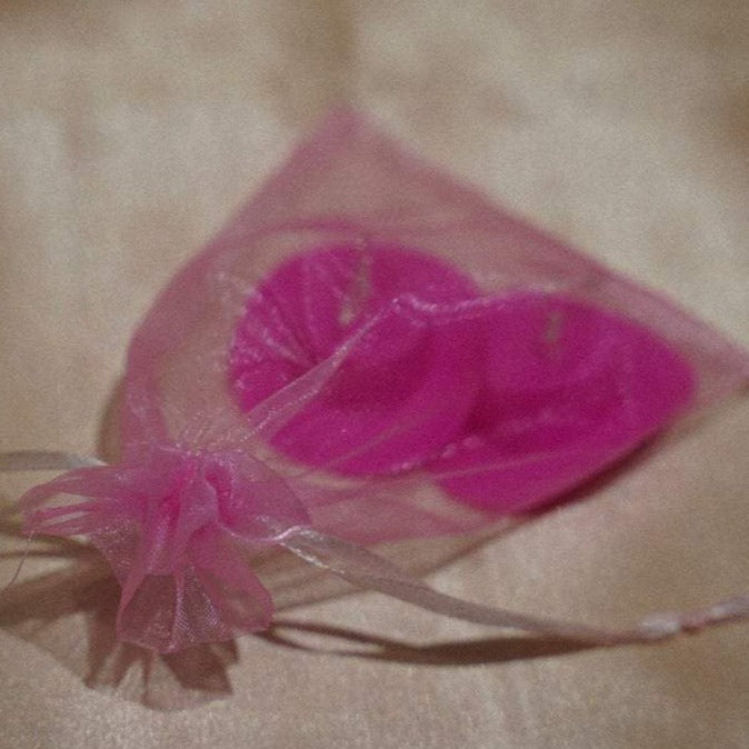 original pink cowgirl hat earrings