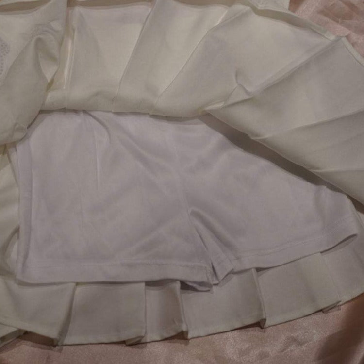 cowgirl hat rhinestone tennis skirt