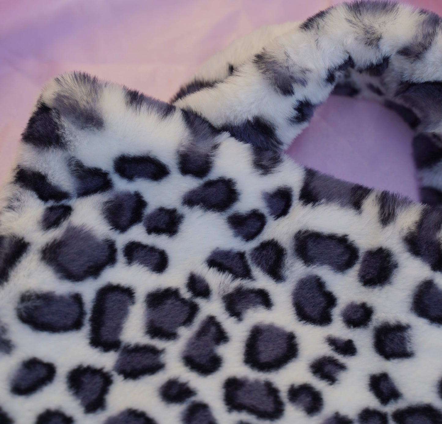 snow leopard cowgirl clutch