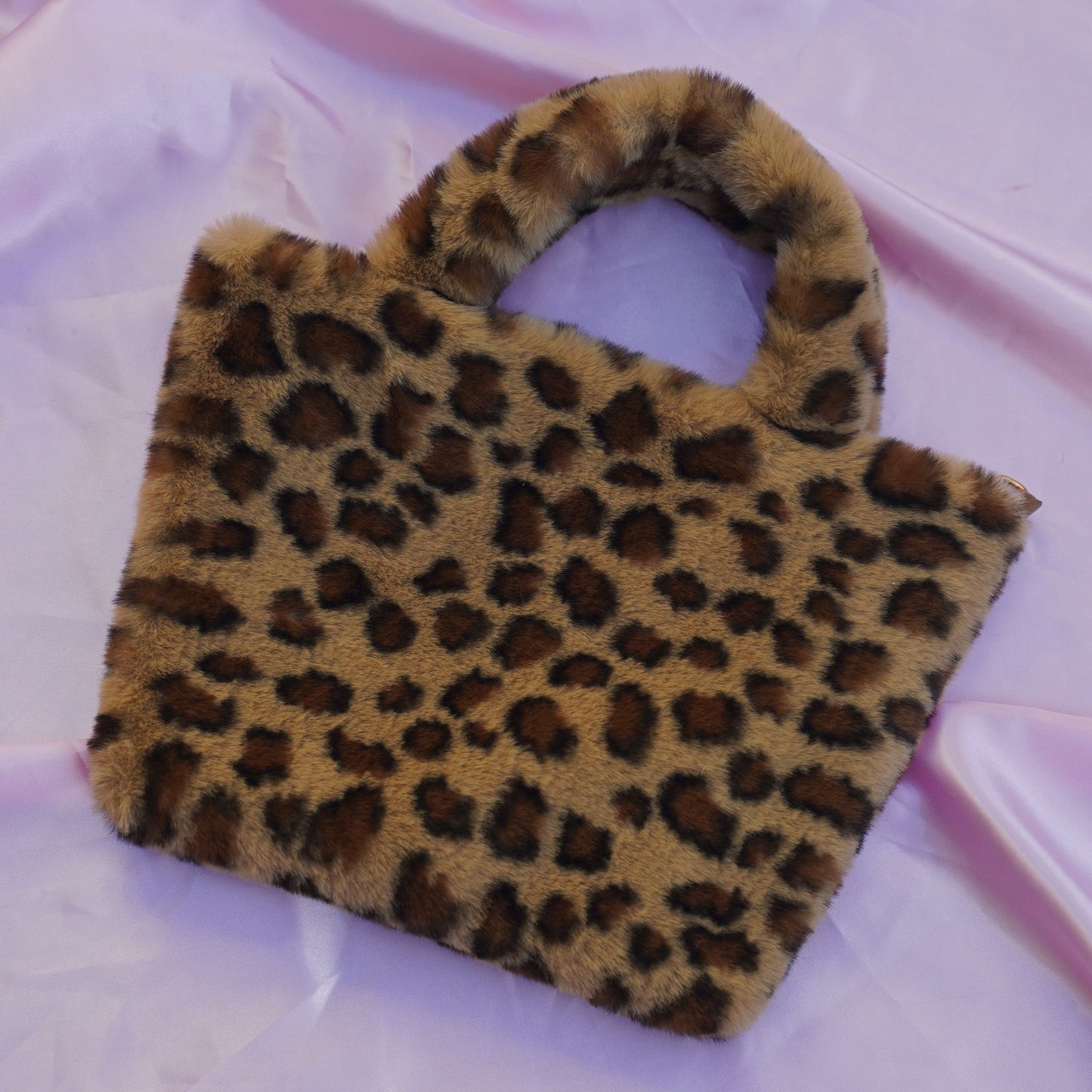 teddy leopard cowgirl clutch