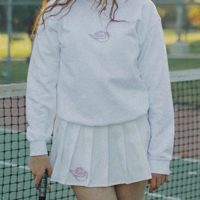 cowgirl hat rhinestone tennis skirt