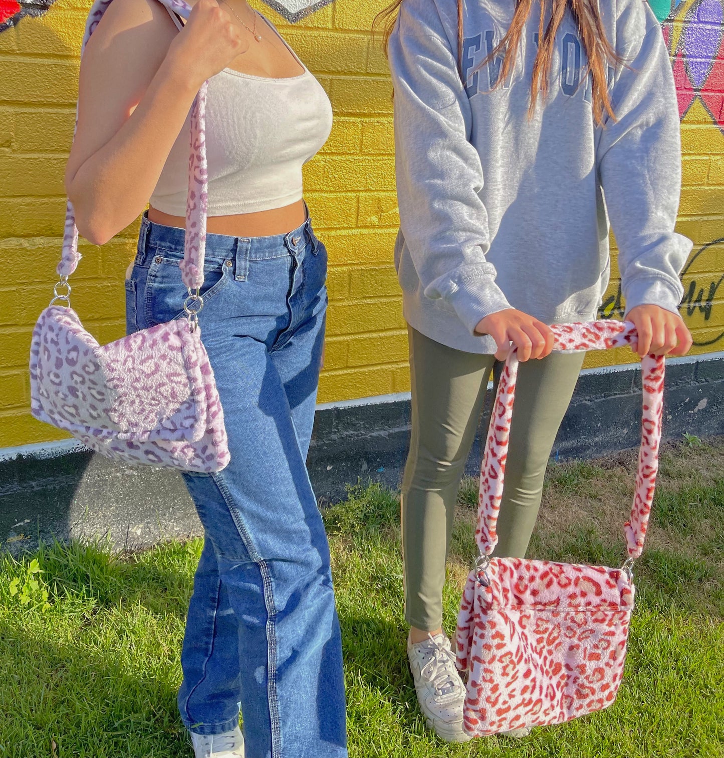 violet messenger bag