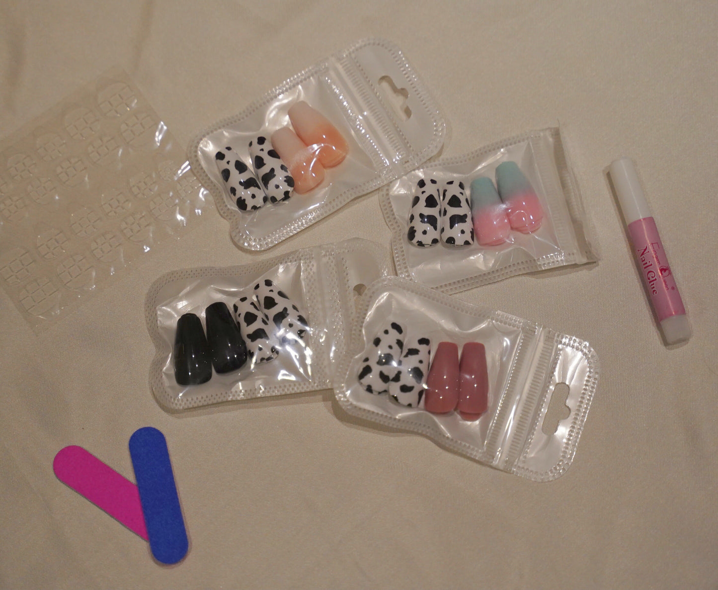 black cow nails