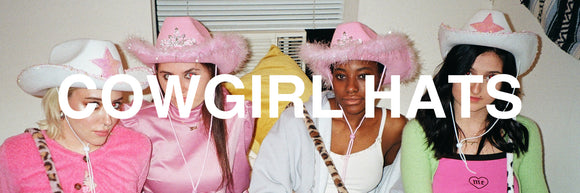 Pink Cowgirl hats