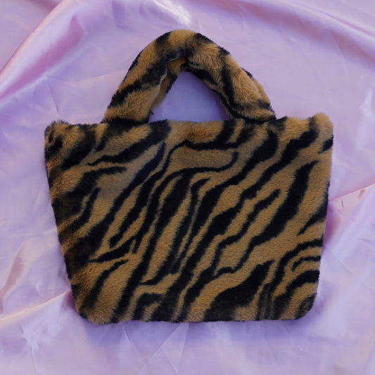 tan zebra cowgirl clutch