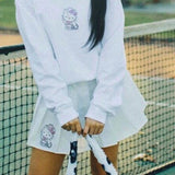 hello kitty cowgirl rhinestone tennis skirt