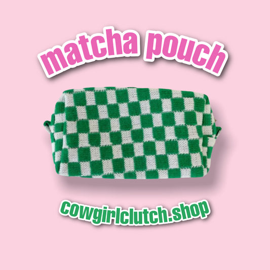 matcha pouch